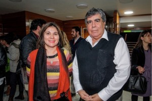 Profesora Gloria Barrientos y Don Julián González