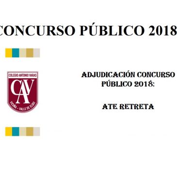 RESULTADO CONCURSO PÚBLICO 2018