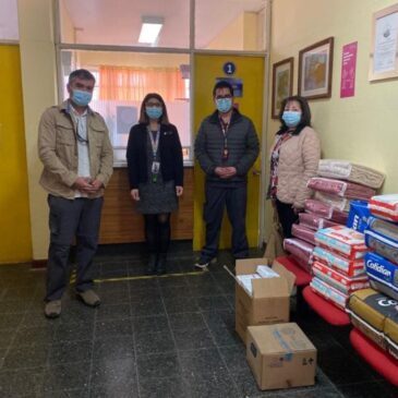 Colegio Antonio Varas entrega  importante donación al Hospital de Vicuña