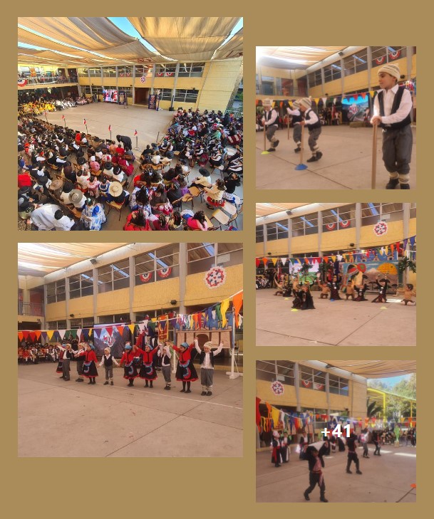Con bailes típicos y música folklórica, los alumnos CAV celebran las Fiestas Patrias