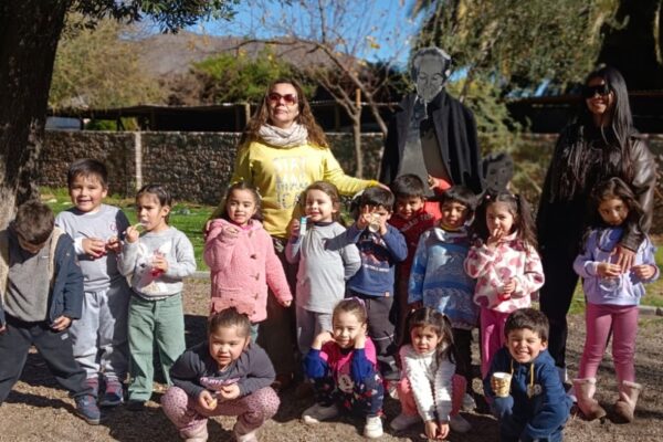 Párvulos disfrutan de un entretenido picnic en Museo de Vicuña
