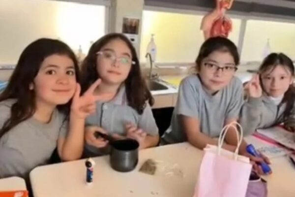 Alumnos de 3° básico aprenden a elaborar cremas medicinales